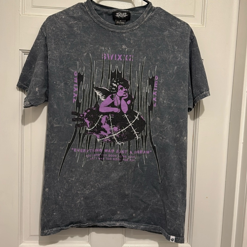 EUC Rare Swixxz It Was All A Dream Cherub T-shirt Size unisex Medium